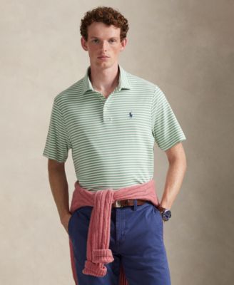 Men's Classic Stripe Polo Shirt