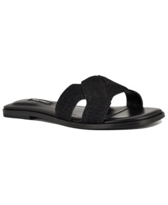 Women's Gammy Criss-Cross Flat Slip-On Sandals