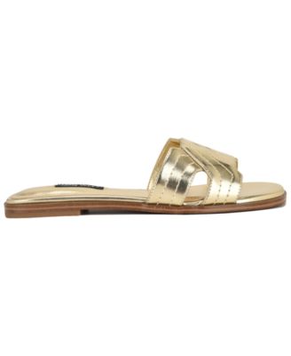 Women's Gammy Criss-Cross Flat Slip-On Sandals