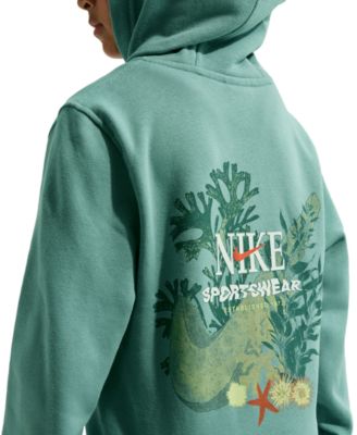 Sportswear Club Big Kids' Fleece Full-Zip Hoodie