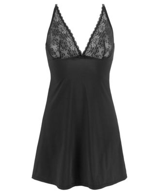 Women's Lace V-Neck Babydoll