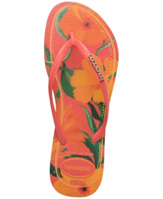 Women's Slim Tropical Round Toe Sandals