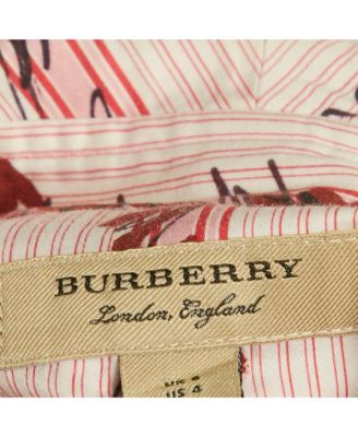 Women's Pink Scribble Printed Cotton Belted Shirt Dress