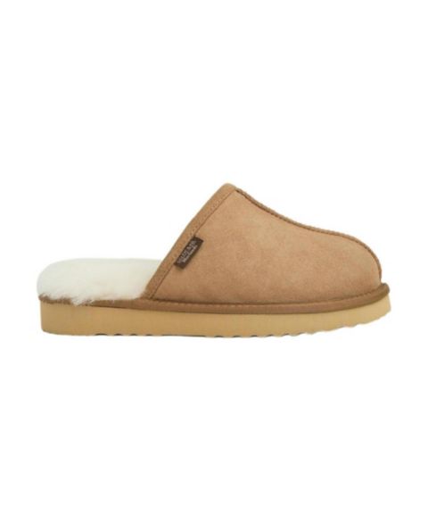 Женские сабо Celtic & Co. Sheepskin Mule Slippers, цвет: Каштановый