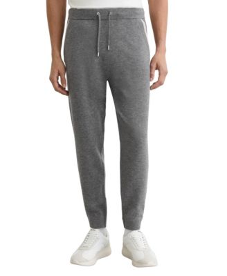 Men's Merino-Wool Zipped Bomber Cardigan