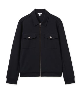 Men's Premium Interlock Zip-Through Overshirt