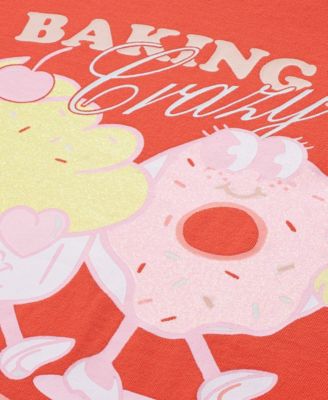 Girls' 7-16 Round Neck T-Shirt