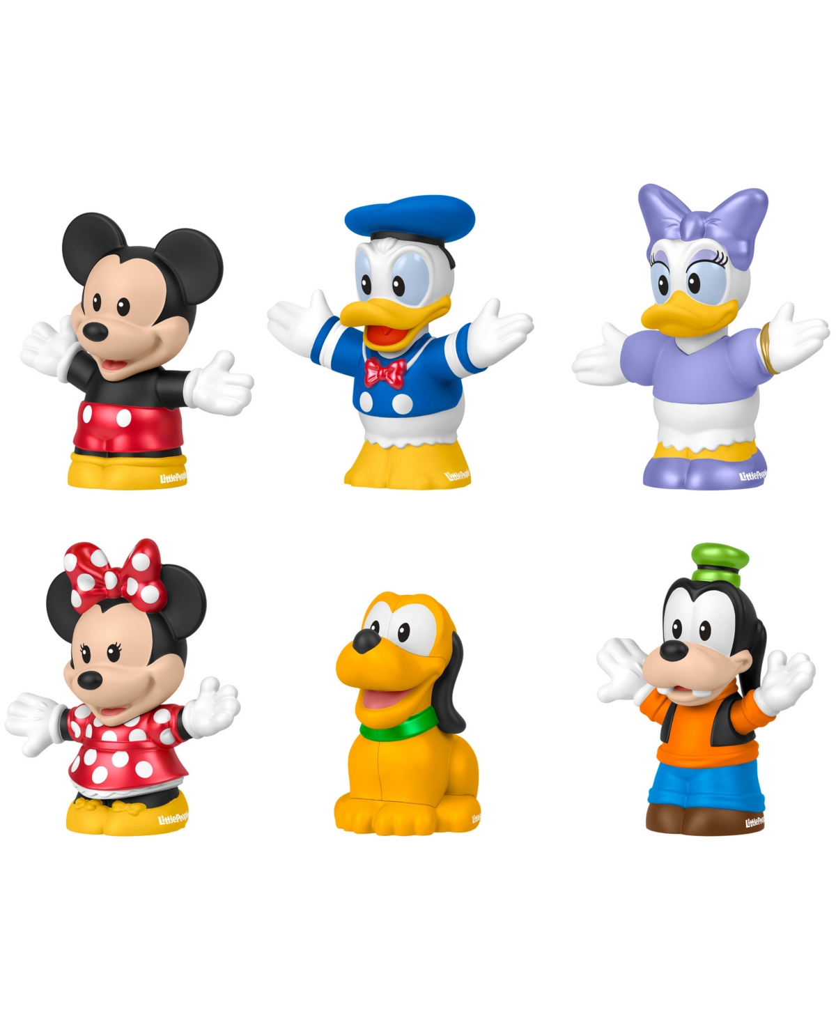 Fisher Price Little People Disney Mickey and Friends 6-Piece Figure Set
