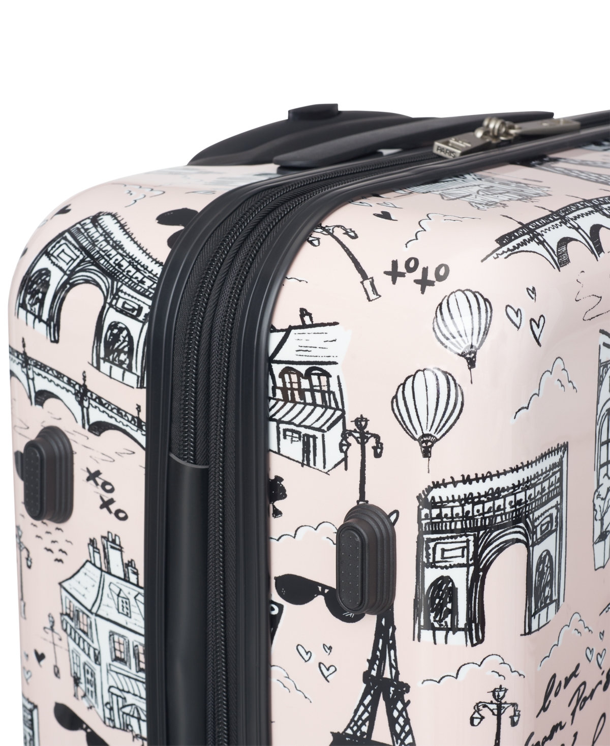 Karl Lagerfeld Paris Karl In Paris Medium Upright Suitcase