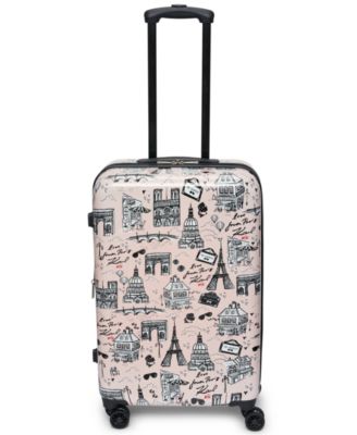 Karl In Paris Medium Upright Suitcase