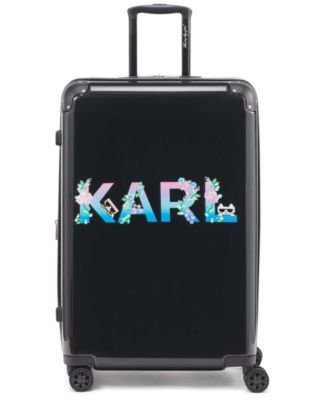 Flowers Large Upright Suitcase