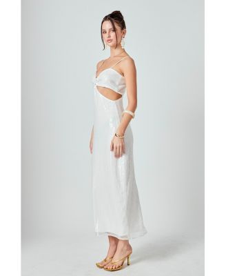 Women's Sequin Midi Dress