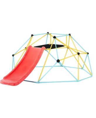 8FT Kids Climbing Dome with Slide for Indoor Outdoor Play