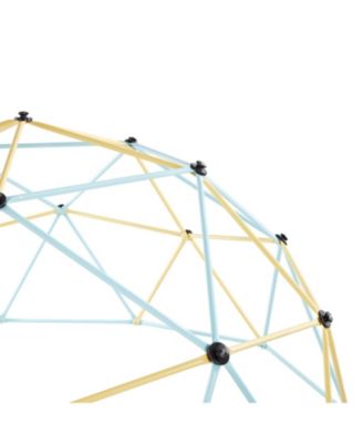 10FT Kids Climbing Dome 1000 LB Capacity with Octopus Net and Basketballs