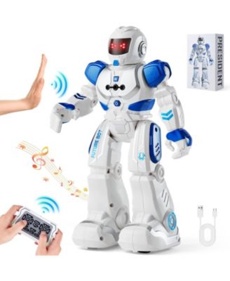 Gesture Sensing RC Robot with Programmable Actions & Smart Features