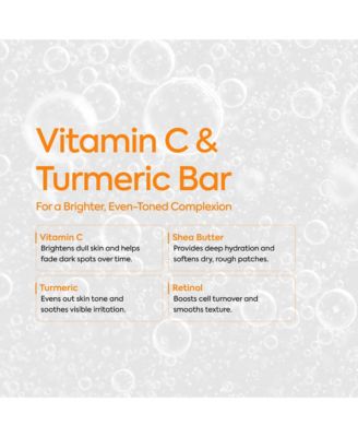 Vitamin C & Turmeric Facial Cleansing Bar - 7oz