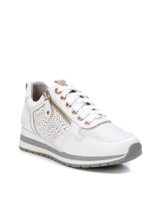 Women's Side Zipper Casual Sneakers