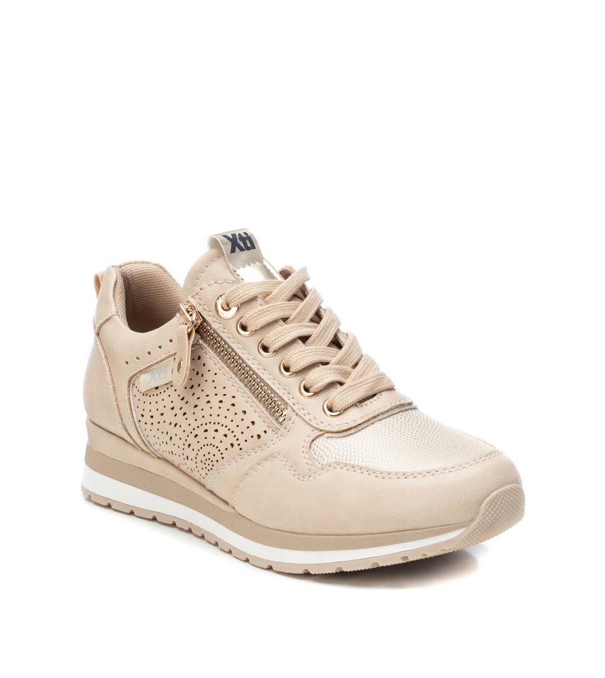 Xti Women's Side Zipper Casual Sneakers