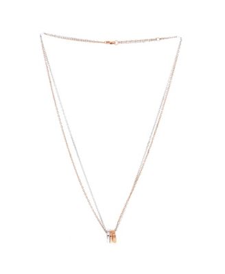 Love 3 Ring Pendant Necklace