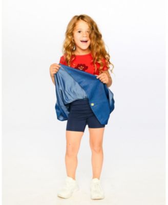 Toddler Girls Chambray Skort