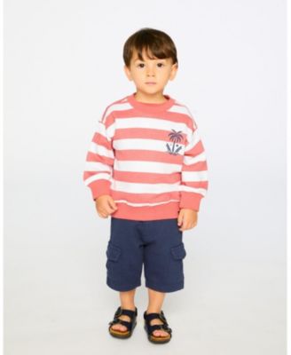 Baby Boys French Terry Shorts Blue