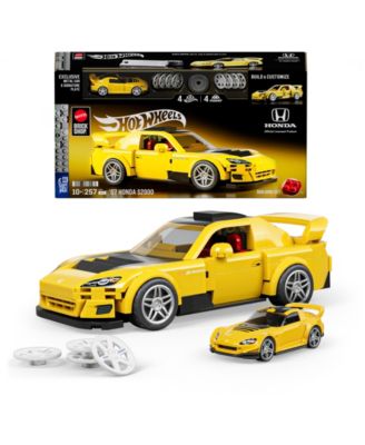 Hot Wheels 07 Honda S2000 Building Toy Kit, 257 Pieces