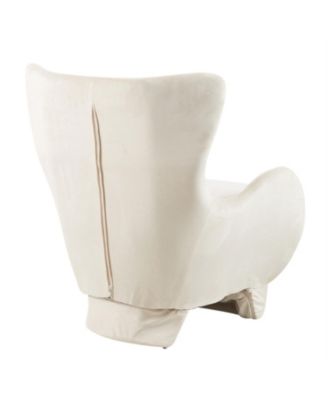 Modern Velvet Accent Chair - Pet-Friendly 2-in-1 Lounge for Living Room & Office