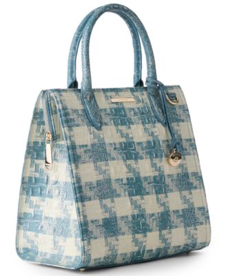 Caroline Sakura Small Leather Satchel Bag