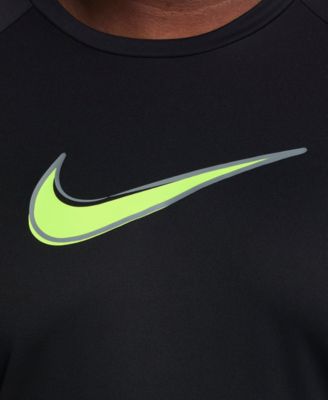 Men's Big & Tall Short-Sleeve Hydro Guard Swim Shirt