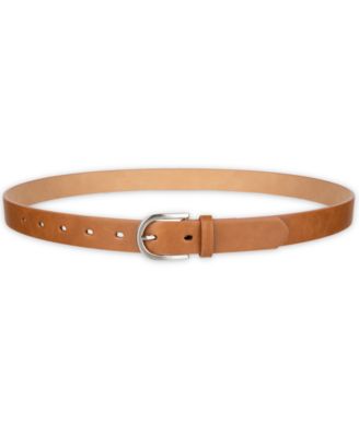 Women's Two Pack Belt Set - Skinny Monogram Buckle Belt and Harness Buckle Belt Set