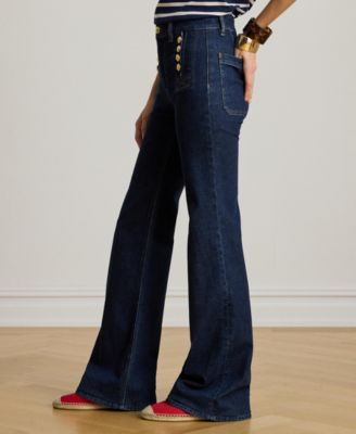 Women's High-Rise Flare Sailor Jeans