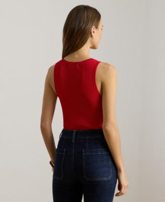 Women's Rib-Knit Crewneck Sweater