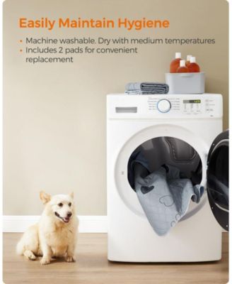 2-Pack Washable Dog Pee Pads, 48" x 36", 4-Layer Absorbent Waterproof TPU, Non-Slip Backing