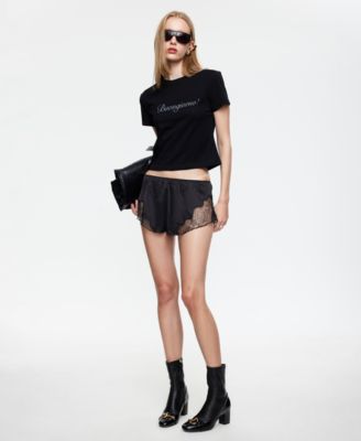 Women's Paradise Low-Rise Mini Shorts
