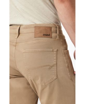 Men's Zach Straight Leg In Khaki Casual Twill Pant