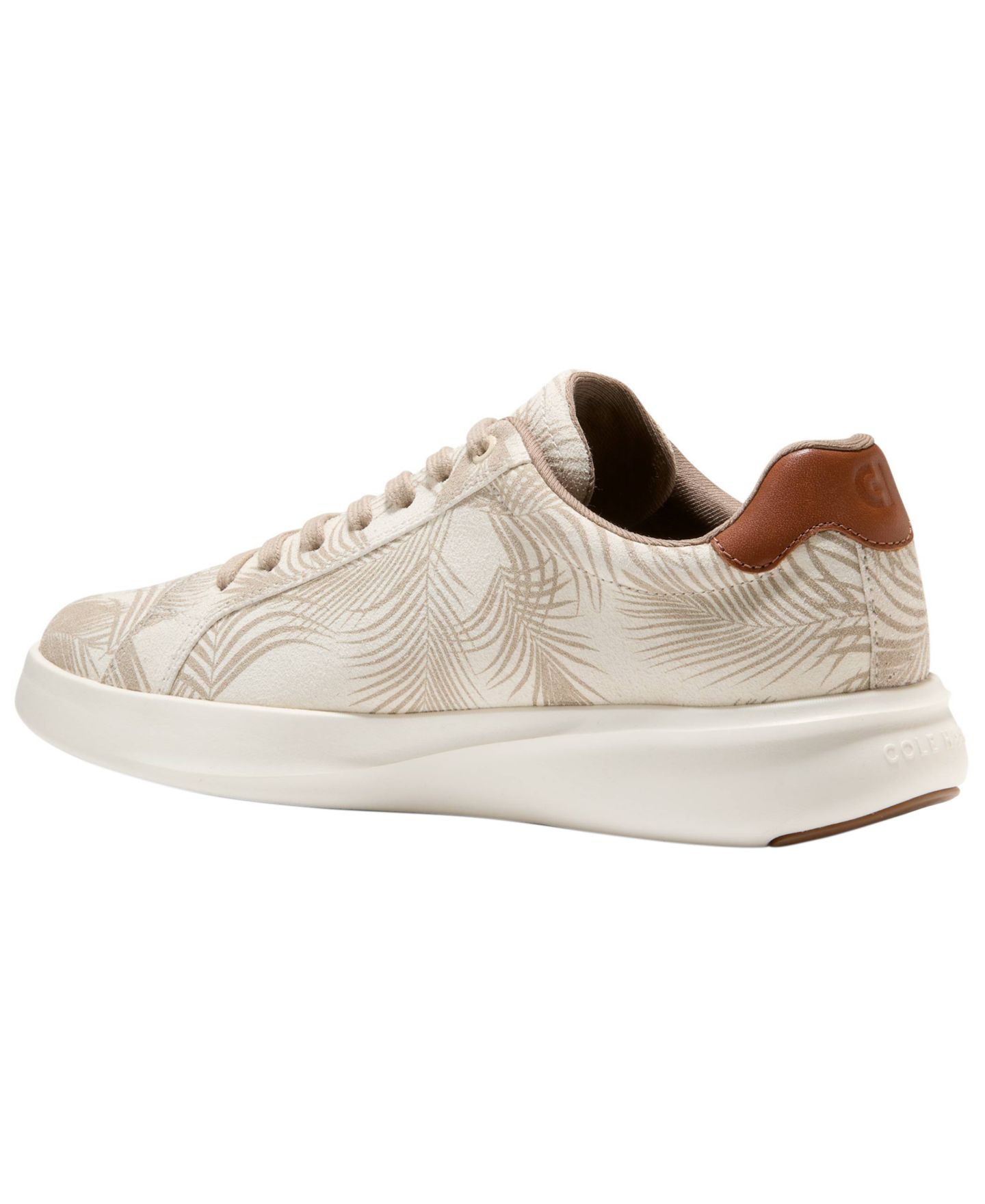 Мужские кроссовки Cole Haan Grand Crosscourt Tennis II, цвет: Ангора пальмовый замшевый — фото 5