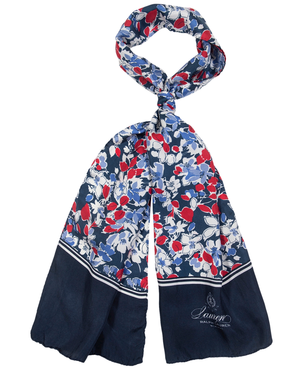 Lauren Ralph Lauren Floral Small Oblong Scarf