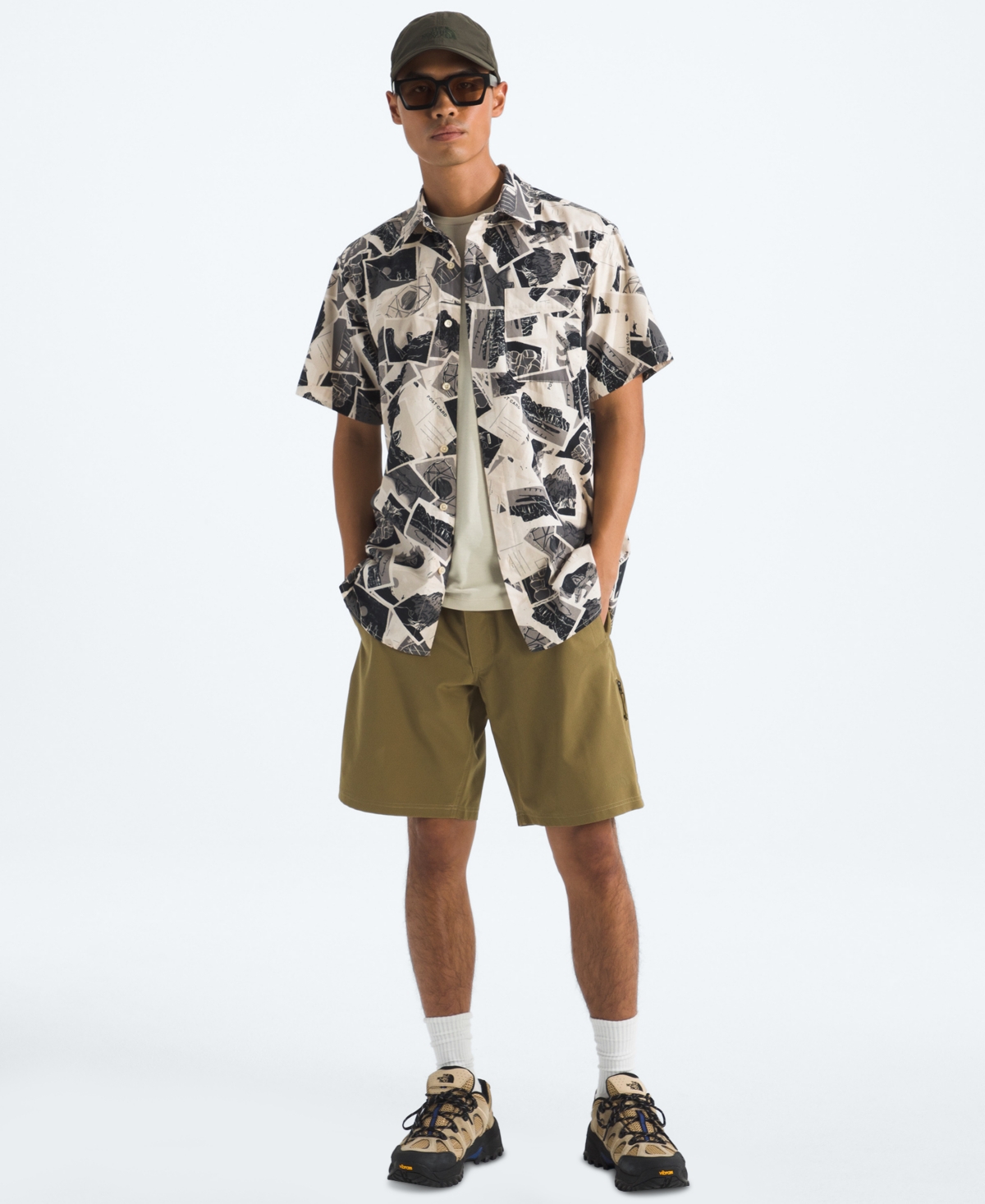 The North Face Men's Short-Sleeve Baytrail Pattern Shirt