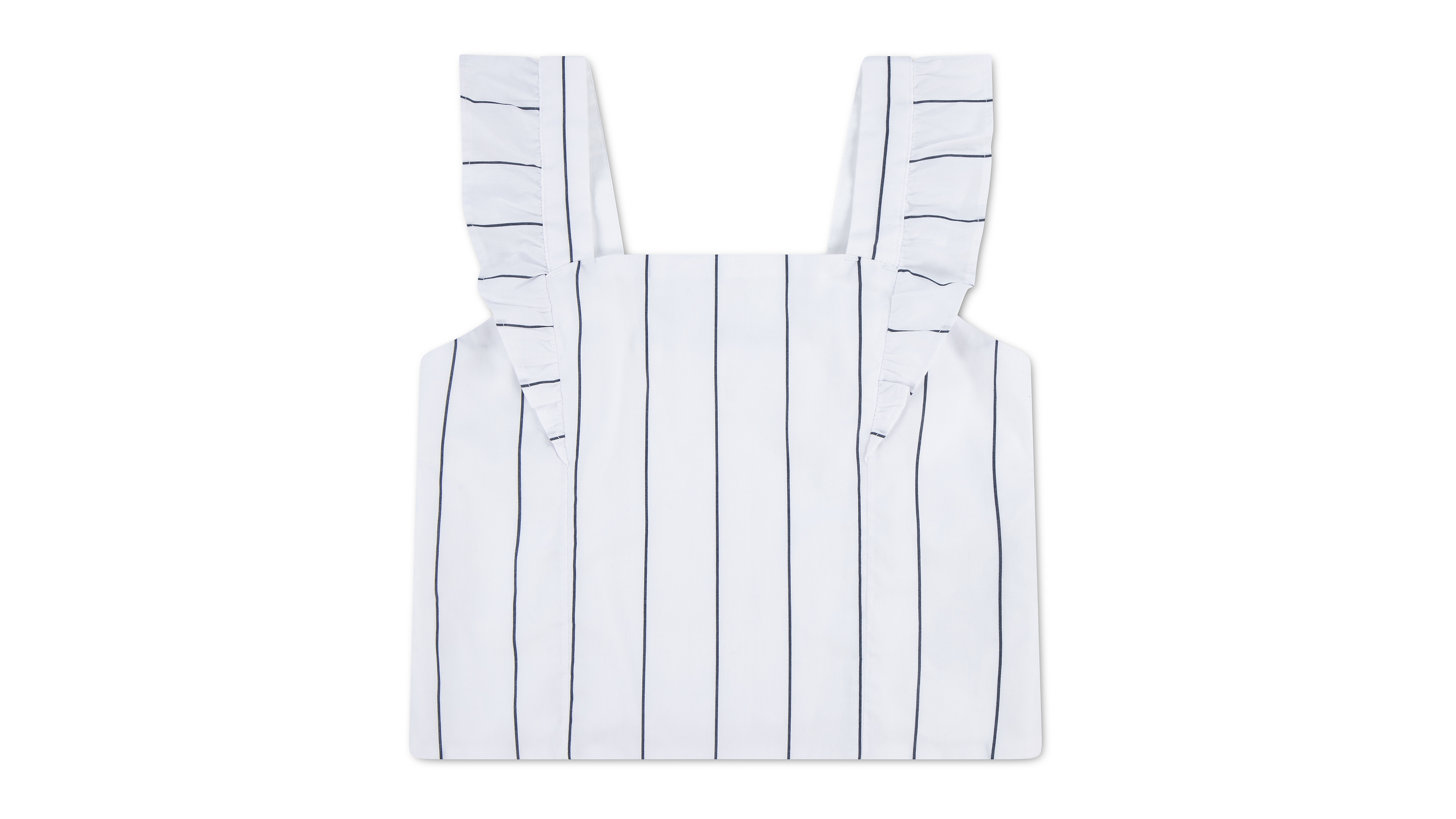 abercrombie kids Girls' Flutter-Sleeve Square Neck Top
