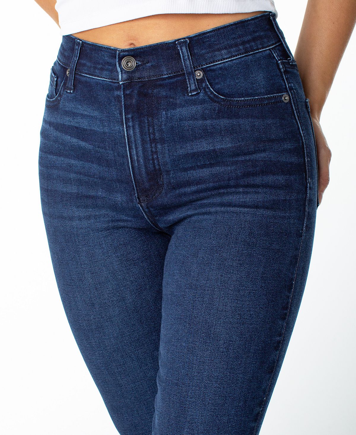 Celebrity Pink Juniors' High-Rise Ankle Skinny Jeans view 6 — MAYCSS fashion products