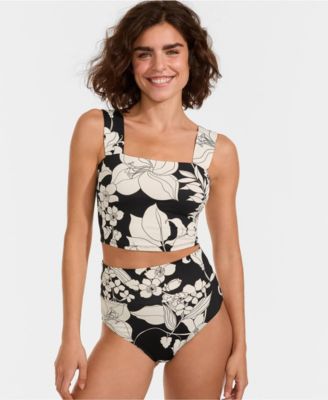 Women's Square Neck Midkini Top 16.75"