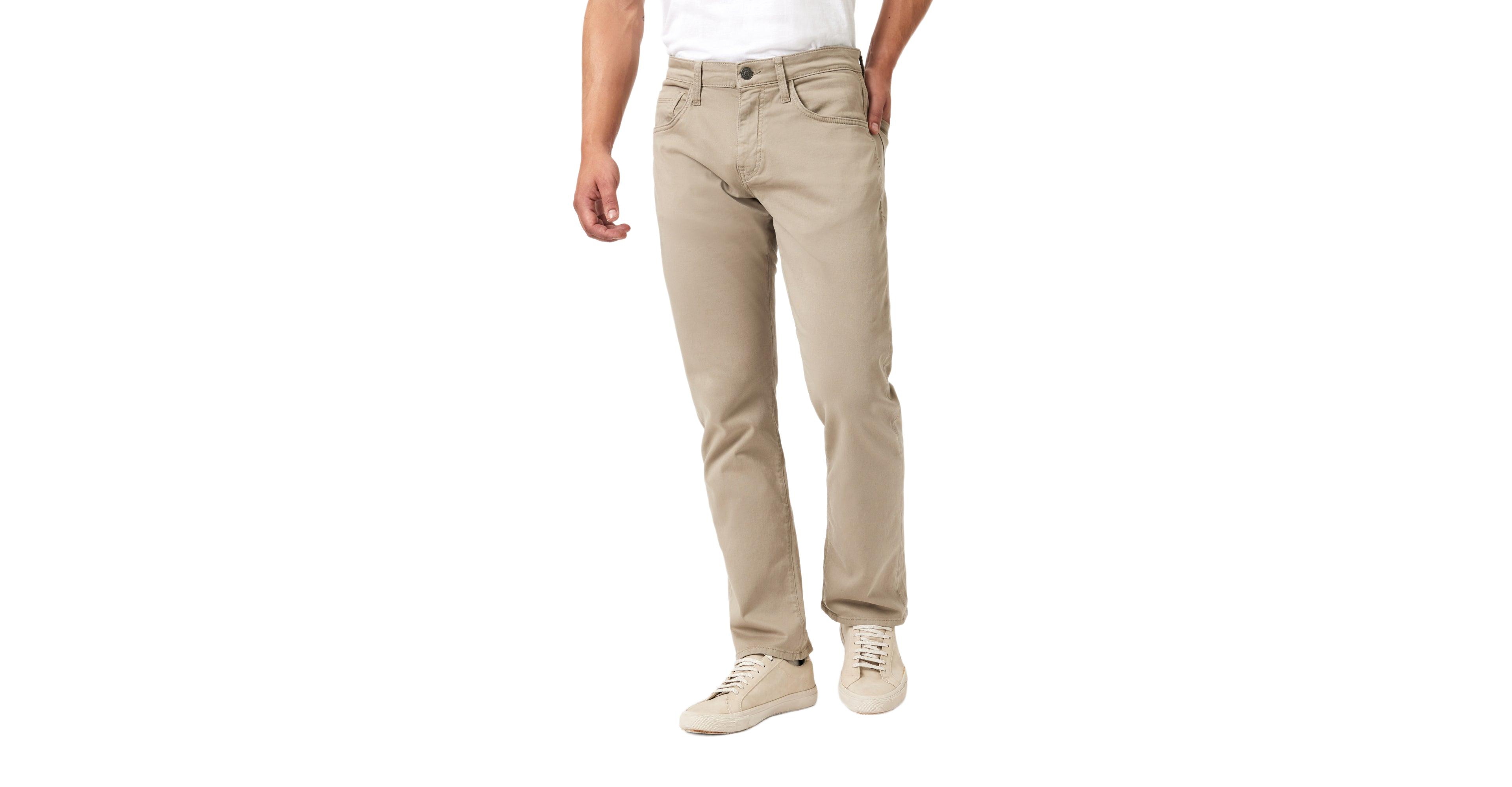 Mavi Jeans Men's Matt Relaxed Straight Leg Sand Casual Twill