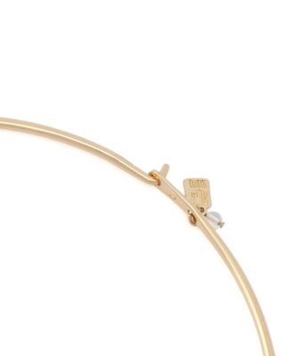 Mother of Pearl Cross Pendant Wire Necklace