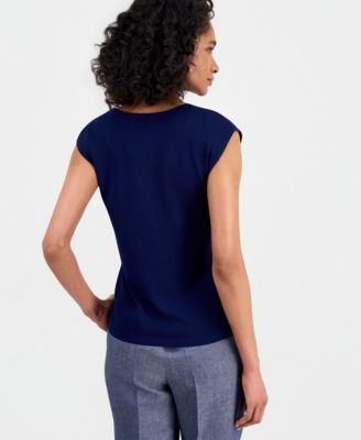 Petite Sleeveless Sweater Tank