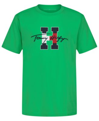 Boys' 8-20 Script H Crewneck T-Shirt