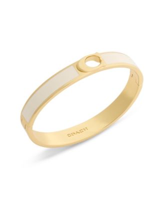 Chalk Signature C Enamel Bangle Bracelet
