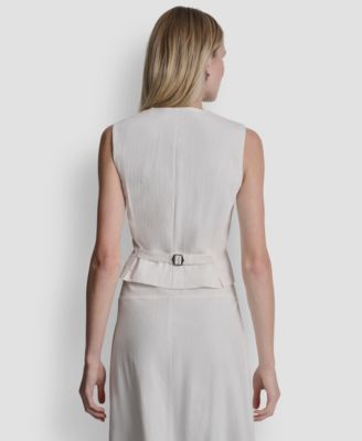 Women's Sleeveless V-Neck Arid Pique Vest