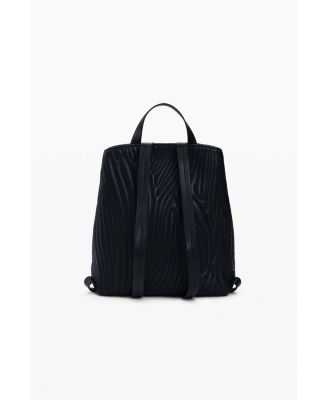 Women's Small backpack with embossed design