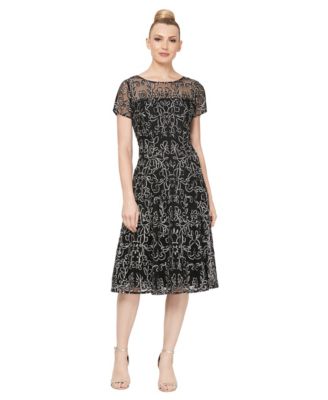 Women's Embroidered Soutache Dress