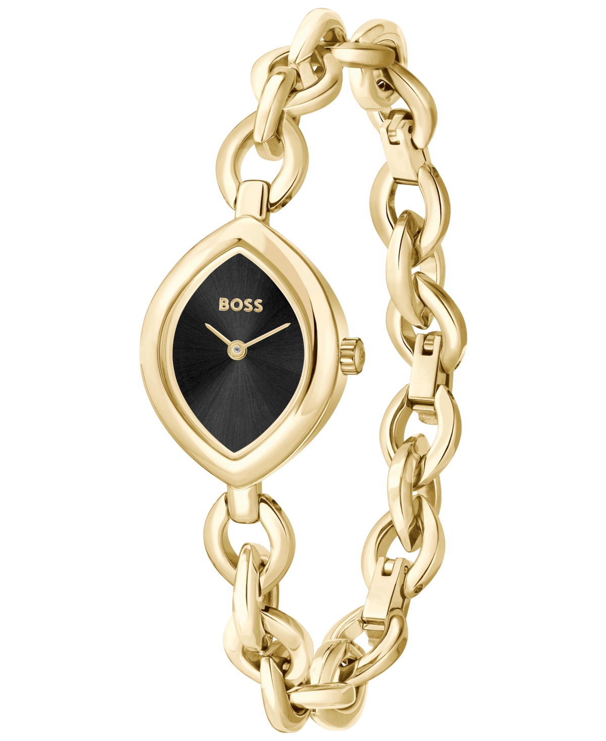 Hugo Boss Women's Fiora Quartz Ionic Plated Thin Gold Steel Watch